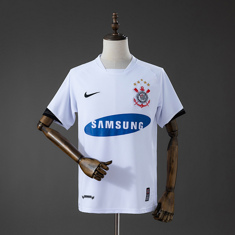 Camiseta retro de local del Corinthians 2006, tallas S-XXL